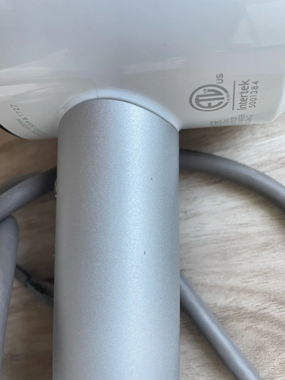 Dyson Hair Dryer with Travel Case - Silver/white